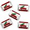 Big Dot of Happiness Merry Little Christmas Tree - Mini Candy Bar Wrapper Stickers - Red Truck Christmas Party Small Favors - 40 Count